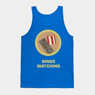 Merit Badge for Binge-Watching Tank Top